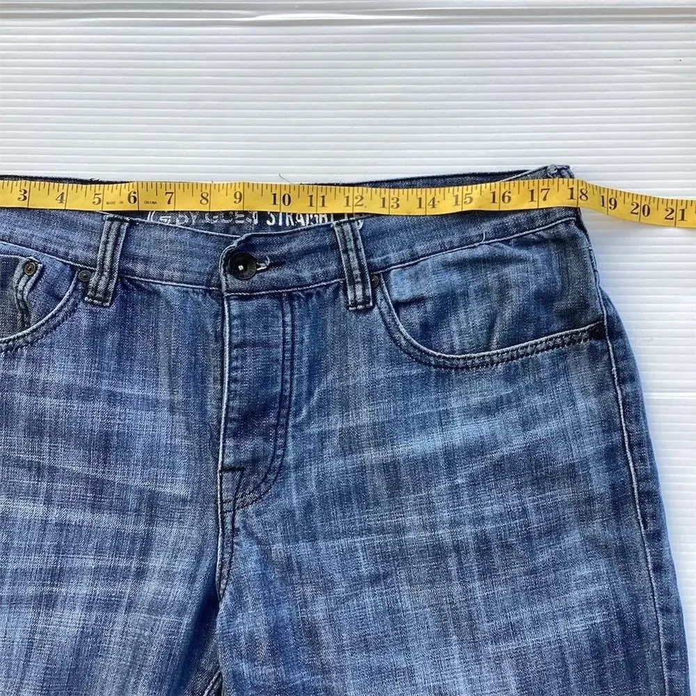 Guess straight Men's 361 Vintage Straight‎ Jeans Blue Size 36x32